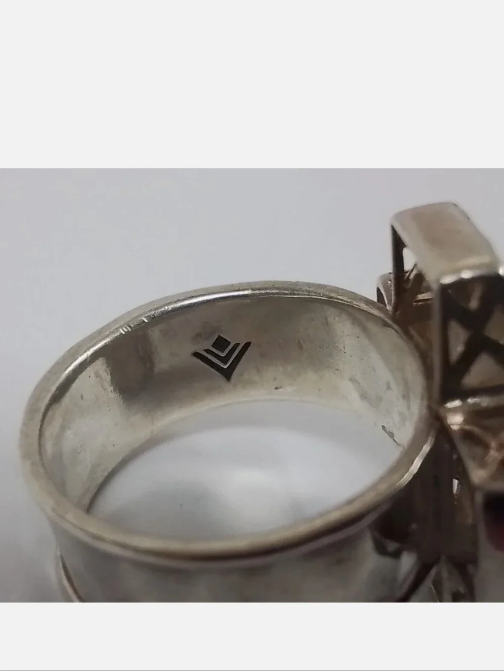 Silpada Good Graces Sterling Silver Cross Ring - Picture 5 of 13